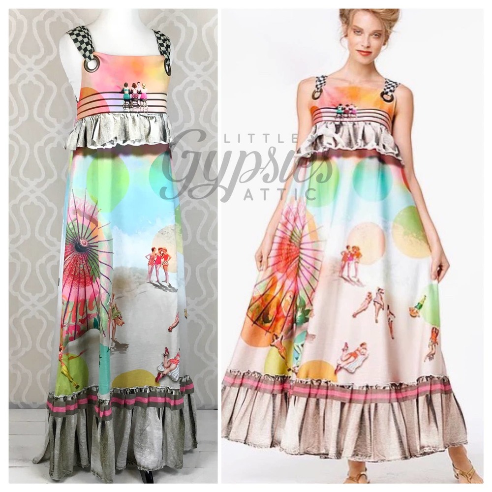 The Artist Retro 50s Maxi Dress - Picture 14 of 14